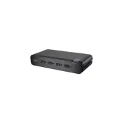 BELKIN F1DN104F-3 Advanced Secure Dual-Head DVI-I KVM Switch, 4-Port Plus