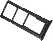 [ruichuang] OEM SIM Card Tray SD Card Tray Slot Holder Compatible with Tecno Spark 8/KG6 Black