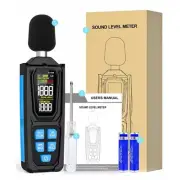 30-130dB Decibel Meter SPL Tester Digital Sound Level Meter Handheld Noise Meter