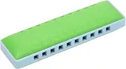 Labymos Harmonica Diatonic Blues Harmonica 10 Holes Blues Harp Mouth Organ Harmonica Resin Shell for Kids Adults and Beginners