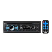 Pyle Marine Bluetooth Stereo Receiver & CD Player with Remote, Black (2 Pack)
