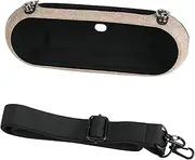 XBERSTAR Speaker Case Cover for Beats Pill Speaker EVA Protective Case with Shoulder Strap (Gold)