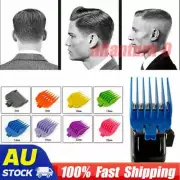 Set Wahl Attachment Hair Clipper Guide Limit Comb 8in1 Blades Trimmer Guards