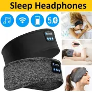 Wireless Bluetooth 5.0 Stereo Eye Mask Headphones Earphone Sleep Headband Music