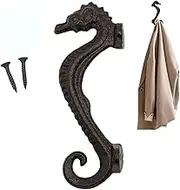 Cast Iron Animal Hooks for Wall | Rustic Cast Iron Wall Hooks,Antique Decorative Hanger Rack for Coats, Bags, Towels, Hats