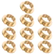 10 Pcs Quartz Clock Nut Replaceable Movement Keys for Winding Accessories