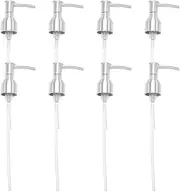 POPETPOP 8pcs Pump for Shampoo Bottle Gallon Pump Dispenser Pump Head for Bottle Shampoo Pump Dispenser Bottle Replacement Press Pumps Universal Pump for Bottle Soaps Cosmetic Uv