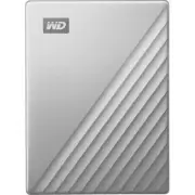 WD 4TB My Passport Ultra USB 3.0 Type-C External Hard Drive (Silver) 256-Bit