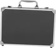 SEWACC Aluminum Alloy Tool Carrying Case Portable Briefcase for Secure Storage of Instruments Durable Design for Professionals for Office and Daily Use Compact