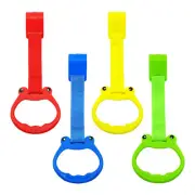 4 Pieces Playpen Pull Up Rings Baby Walking Helper Crib Pull Up Handles