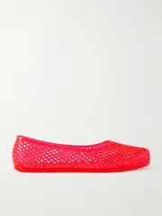 [Ancient Greek Sandals] Ancient Greek Sandals - Iro Pvc Ballet Flats - Red - IT38 IT 38 Red