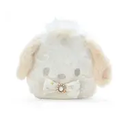 Pochacco Fluffy Plush Clutch Pouch Cute Pouch Makeup Cosmetic Bag, Travel