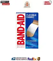 Band-Aid Brand Flexible Fabric Adhesive Bandages, Extra Large, 10 Ct