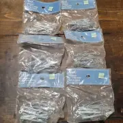 98 Vtg Kirsch 1054B-61 Quick Hooks Drapery for 4" Open Headings 6 Packs of 14.