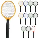 12x BUG ZAPPER RACKET Fly Mosquito Pest Swatter Net Racquet Electric Insect Kill