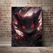 Monster Night Elf Gengar peripheral posters modern room decoration 21x30cm P