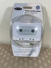 Belkin Mobile Cassette Adapter For iPod MP3 Player NEW Factory Sealed