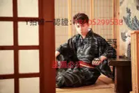 在飛比找Yahoo!奇摩拍賣優惠-表演服裝 出租 | H18 日本傳統男生復古藍和服 武士日式
