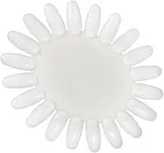 MERRYHAPY Nail Display Wheel Acrylic Gel False Nails Set Practice and Display Board