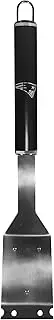 Siskiyou Sports NFL New England Patriots Grill Brush w/Scraper in Black, One Size
