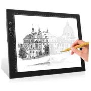 Portable Rechargeable A4 Light Box for Tracing, Ultra-Thin Led A4-Rechargeable