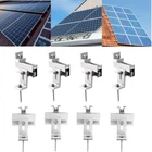 30mm/35mm Solar Panel Mounting Bracket Fixing PV End/Middle Clamp Aluminum Rail