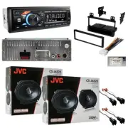 XRM59BT Bluetooth MP3 Car Stereo & 6x8" JVC Speakers for 2001-2004 Ford Mustang
