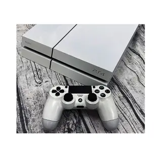 【二手】PS4 CUH-107A 雅致白 /附把手/ HDMI /電源線/ 售後保固10天 (10折)