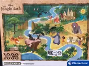 Clementoni 1000pc Disney: Jungle Book Story Map jigsaw puzzle rare NIB