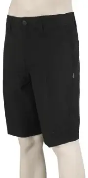 O'Neill Reserve Light Check 21" Walk Shorts - Black - New