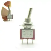 5× Momentary Toggle Switch SPDT 2 Position ON-(ON) Spring Back 3 Pin 12V 0-250V