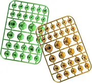 GRADENEVE 2 Sets Decorative Motorcycle Engine Head Screw Caps Easy Installation Nut Covers for Enhanced Performance and Fitment Various Models