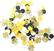Cartoon Bee Paper Scraps 360pcs Scatter Wedding Confetti Diy Craft Project Add Warmth to Your Party or Anniversary
