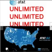 Unlimited Enterprise Data Plan AT&T Activated Sim 4G 5G Rental Service $70/Mo