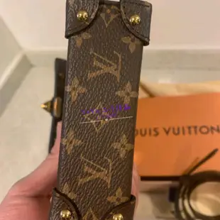 現貨二手 LV 路易威登 POCHETTE TRUNK VERTICALE手機包 肩背包 M67873