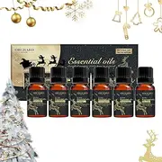 4 Aromatherapy Oils Set | Aromatherapy Oils with 6 Fragrances - Oil Sets for Diffusers, Humidifiers,