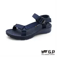 在飛比找ETMall東森購物網優惠-G.P ULTRALITE舒適機能織帶涼鞋G0799M-藍色