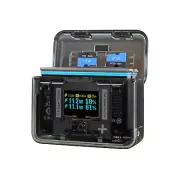 2-way Smart Battery Charger Charging Box Case Station For Insta360 X4 Camera