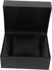 NIYANGLE Compact PU Single Watch Storage Case for Men Travel Friendly Jewelry Organizer with Soft Lining Durable Minimalist Design for Watches Bracelets and Accessories
