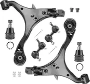 Front Left&Right Lower Control Arms w/Ball Joints Sway Bar End Links Suspension Kit for 2002-2006 Honda CR-V (6pc)