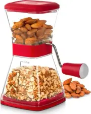 Progressive International Prepworks NUT Chopper, One Size (Red) Red