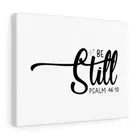 Psalm 46:10 Be Still Star Bible Verse Canvas Christian Wall Art