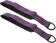2 Pack Yoga Straps Elastic Resistance Band Pilates Bands for Stretching for Fitness Pilates