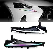 HCMOTIONZ Daytime Running Light Compatible For Lexus IS250/350/200T/300 2017 2018 2019 2020 W/Start up Animation (NOT FIT 2013-2016)