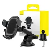 Baseus Ultra Control Pro Series Clamp-Type Car Holder Set-Cluster Black
