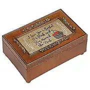 Love You A Bushel And A Peck Woodgrain Petite Music Box: You are My Sunshine