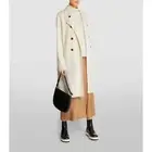 Lisa Yang Edith Cashmere Double Breasted Sweater Coat Coatigan Cream XS 0 $1265