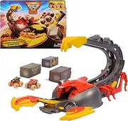 Monster Jam, El Toro Loco Venom Velocity Scorpion Playset, Mini Jams, 2 Exclusive Die-Cast El Toro Loco and Max-D Monster Truck 1:87 Scale, Kids’ Toys for Boys Aged 3, 4, 5, 6+