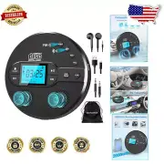 Walkman CD Player with Anti-Skip, Speakers & Sleep Timer - Perfect for Travel