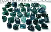 90 Cts Beautiful Natural Paraiba Color Tourmaline Rough Grade Excellent Luster
